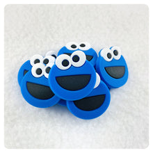 Load image into Gallery viewer, Set of 2 - PVC Resin - Educational Blue Monster
