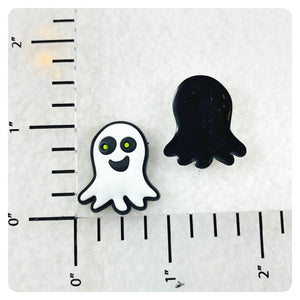 Set of 2 - PVC Resin - Ghost - Halloween