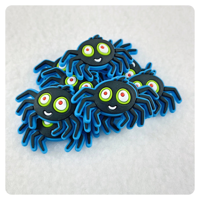 Set of 2 - PVC Resin - Spider - Halloween
