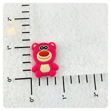 Load image into Gallery viewer, Set of 2 - PVC Resin - Toy Story - Lotso - Strawberry Bear
