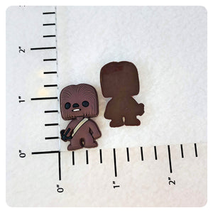 Set of 2 - PVC Resin - SW - Chewbacca
