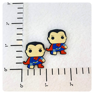 Set of 2 - PVC Resin - Superman - Superhero