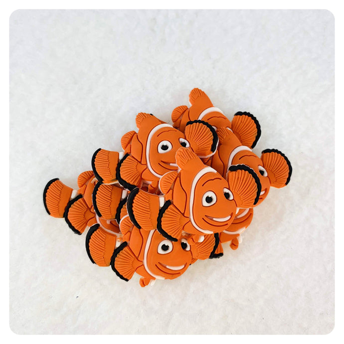 Set of 2 - PVC Resin - Nemo - Clown Fish
