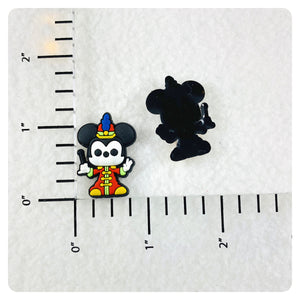 Set of 2 - PVC Resin - Mr. Mouse - Marching Band Conductor