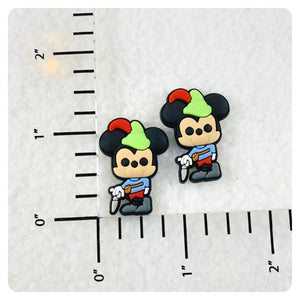 Set of 2 - PVC Resin - Mr. Mouse - Brave Little Tailor