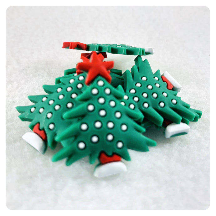 Set of 2 - PVC Resin - Christmas Tree