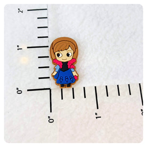 Set of 2 - PVC Resin - Anna - Frozen - Princess