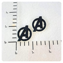 Load image into Gallery viewer, Set of 2 - PVC Resin - Avengers Logo
