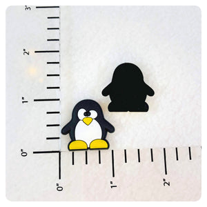 Set of 2 - PVC Resin - Cute Penguin