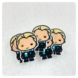 Set of 2 - Planar Resin - HP - Wizard Boy - Draco