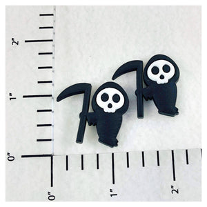 Set of 2 - PVC Resin - Death - Halloween