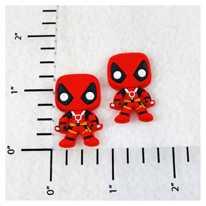 Set of 2 - PVC Resin - Deadpool - Merc with the Mouth - Full Body