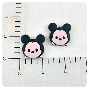 Set of 2 - PVC Resin - Mr. Mouse