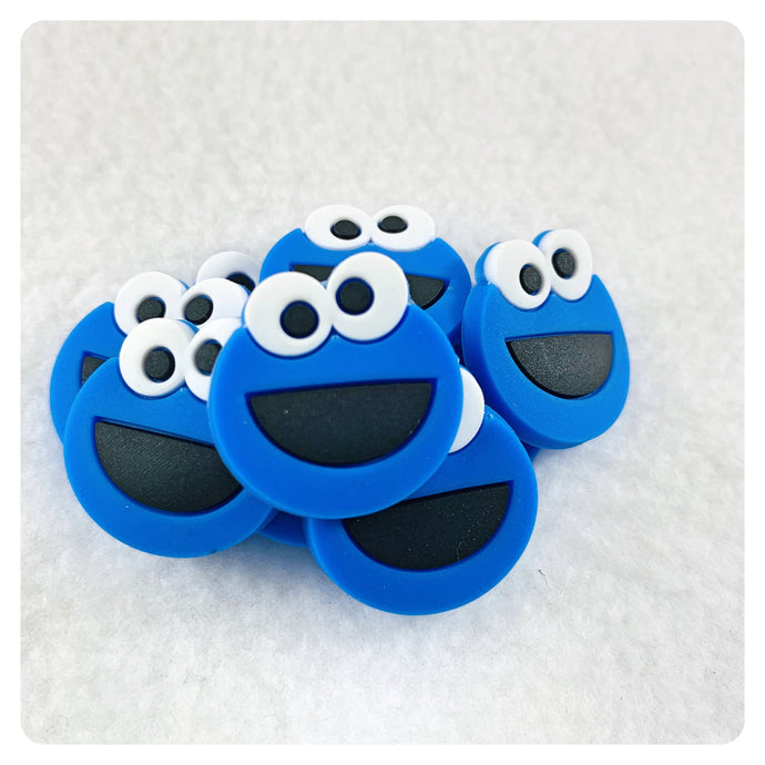 Set of 2 - PVC Resin - Educational Blue Monster