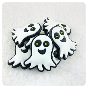Set of 2 - PVC Resin - Ghost - Halloween