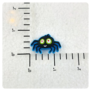 Set of 2 - PVC Resin - Spider - Halloween