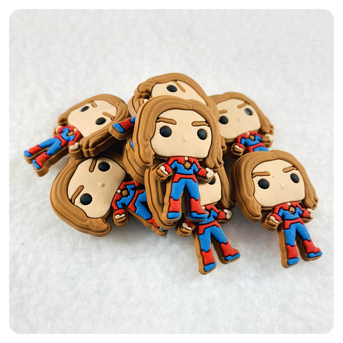 Set of 2 - PVC Resin - Captain Marvel - Avengers - Full Body