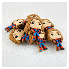 Load image into Gallery viewer, Set of 2 - PVC Resin - Captain Marvel - Avengers - Full Body
