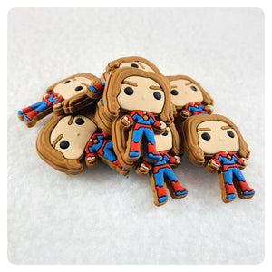 Set of 2 - PVC Resin - Captain Marvel - Avengers - Full Body