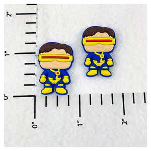 Set of 2 - PVC Resin - Cyclops - X-Men