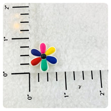 Load image into Gallery viewer, Set of 2 - PVC Resin - Multicolored Flower
