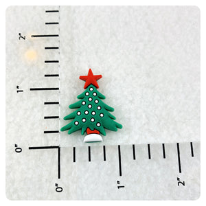 Set of 2 - PVC Resin - Christmas Tree