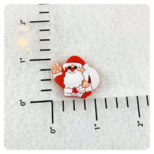 Load image into Gallery viewer, Set of 2 - PVC Resin - Santa Claus - Christmas
