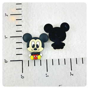 Set of 2 - PVC Resin - Mr. Mouse