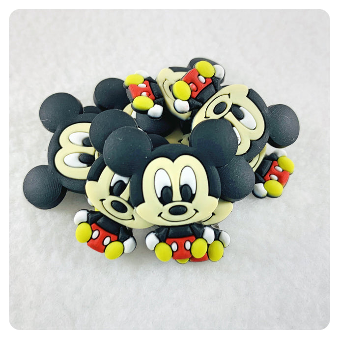 Set of 2 - PVC Resin - Mr. Mouse