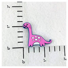 Load image into Gallery viewer, Set of 2 - PVC Resin - Dinosaur - Pink

