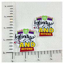 Load image into Gallery viewer, Set of 2 - Planar Resin - To Infinity And Beyond - Toy Story
