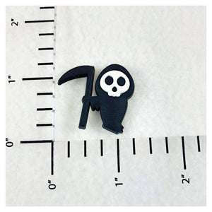 Set of 2 - PVC Resin - Death - Halloween