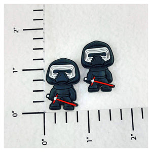 Set of 2 - PVC Resin - SW - Kylo Ren - Ben Solo