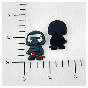 Set of 2 - PVC Resin - SW - Kylo Ren - Ben Solo