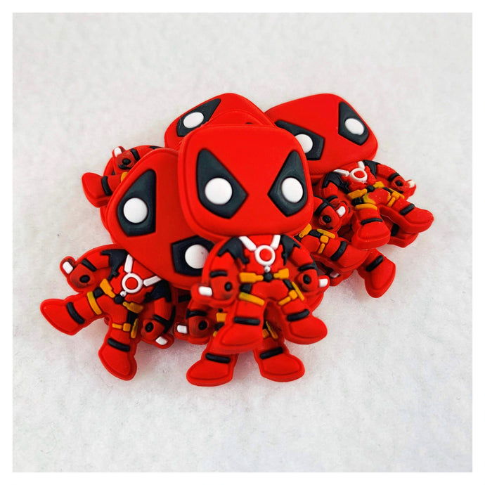 Set of 2 - PVC Resin - Deadpool - Merc with the Mouth - Full Body