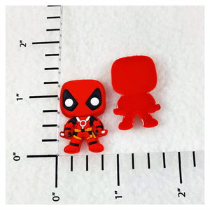 Set of 2 - PVC Resin - Deadpool - Merc with the Mouth - Full Body