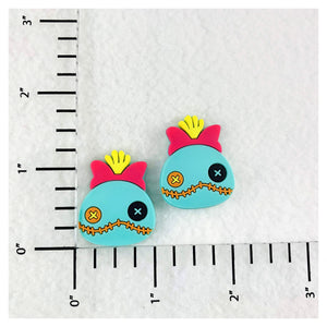 Set of 2 - PVC Resin - Scrump - Stitch v2