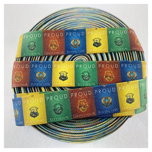 Ribbon by the Yard - HP - Wizard School - School Logos