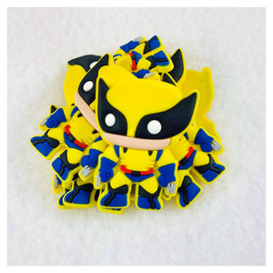 Set of 2 - PVC Resin - Wolverine - X-Men