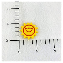Load image into Gallery viewer, Set of 2 - PVC Resin - Happy Yellow Sun
