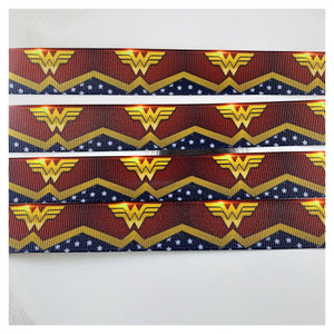 Ribbon by the Yard - Wonder Woman - Superhero - Diana