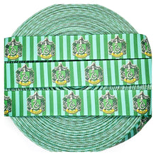Load image into Gallery viewer, Ribbon by the Yard - HP - Wizard School - Slytherin
