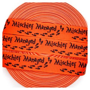 Ribbon by the Yard - HP - Mischief Managed
