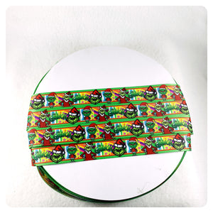 Ribbon by the Yard - Mean Guy - Christmas Stealer