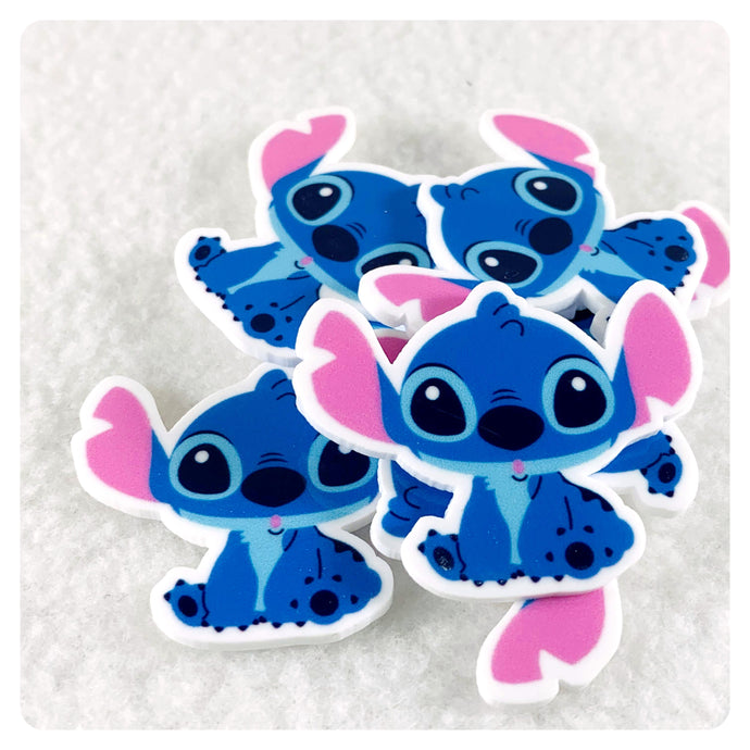 Set of 2 - Planar Resin - Stitch - Sitting
