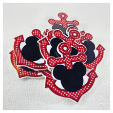 Load image into Gallery viewer, Set of 2 - Planar Resin - Mouse Head Anchor - DCL - Cruise
