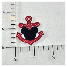 Load image into Gallery viewer, Set of 2 - Planar Resin - Mouse Head Anchor - DCL - Cruise
