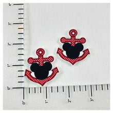 Load image into Gallery viewer, Set of 2 - Planar Resin - Mouse Head Anchor - DCL - Cruise
