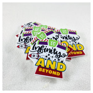 Set of 2 - Planar Resin - To Infinity And Beyond - Toy Story