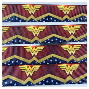 Ribbon by the Yard - Wonder Woman - Superhero - Diana